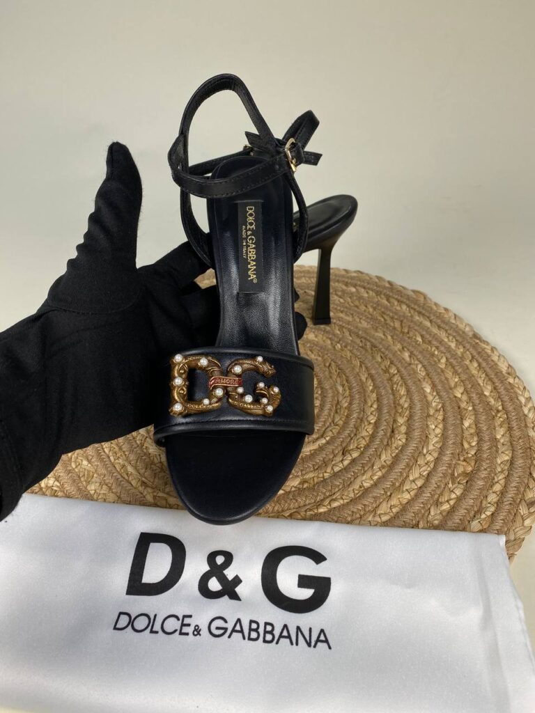 dolce gabbana ayakkabi siyah topuklu ithal
