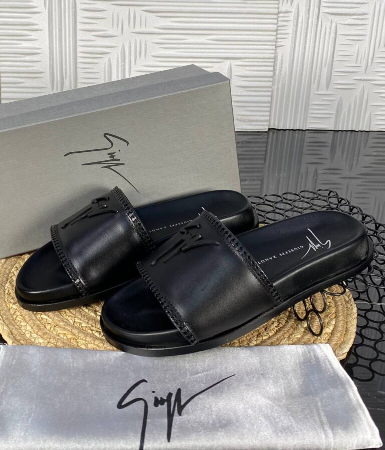 giuseppe zanotti terlik erkek siyah ithal