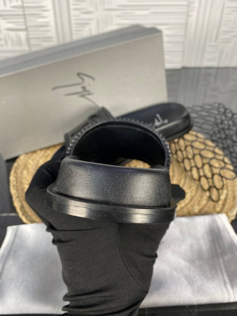giuseppe zanotti terlik erkek siyah ithal