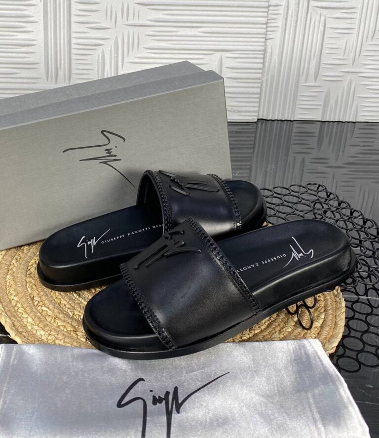 giuseppe zanotti terlik erkek siyah ithal