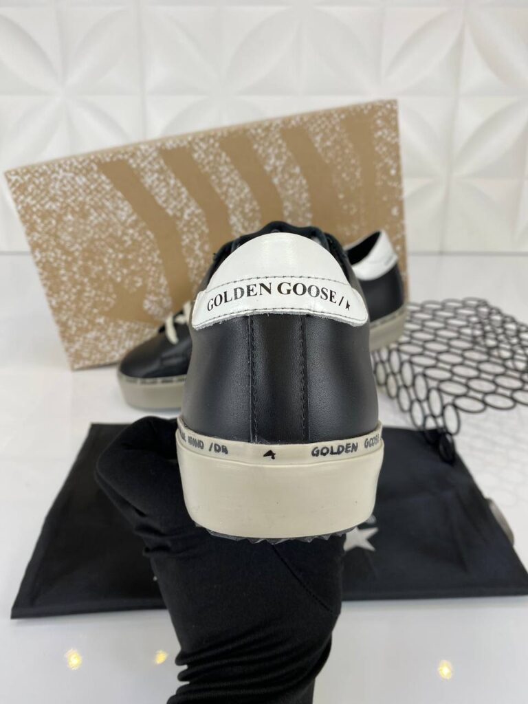 golden goose ayakkabi sneakers erkek siyah beyaz ithal