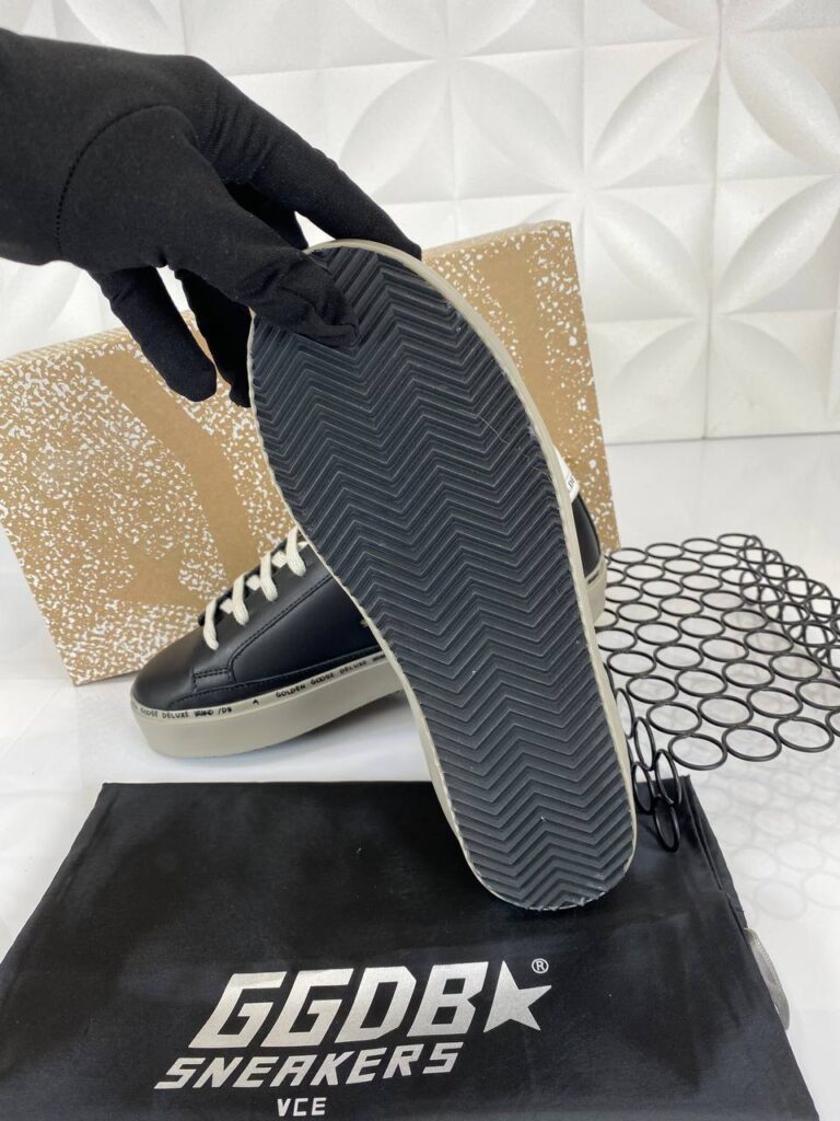 golden goose ayakkabi sneakers erkek siyah beyaz ithal