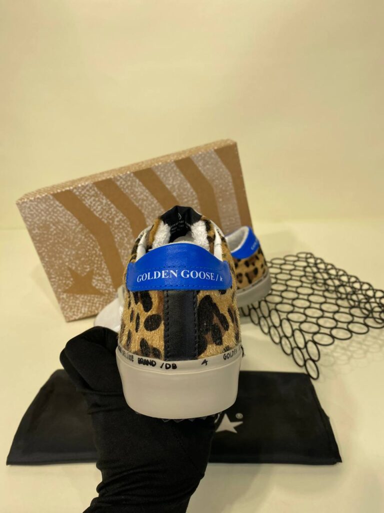 golden goose ayakkabi sneakers leopar ithal