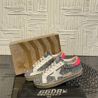 golden goose ayakkabi sneakers silver simli ithal