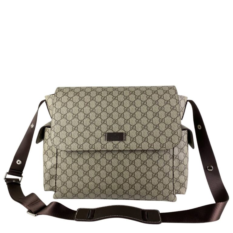 gucci canta anne bebek klasik kahve ithal 44x28x14 cm