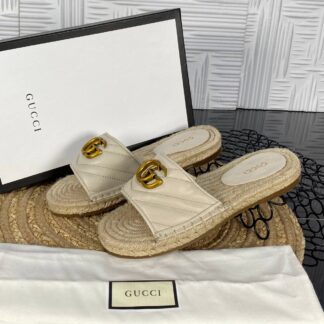 gucci terlik bej hakiki deri ithal
