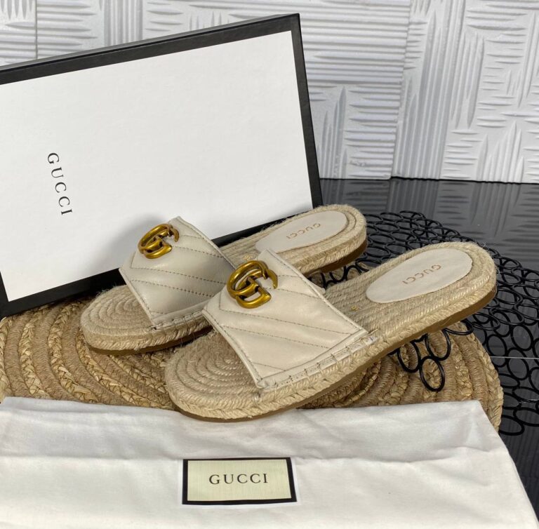 gucci terlik bej hakiki deri ithal