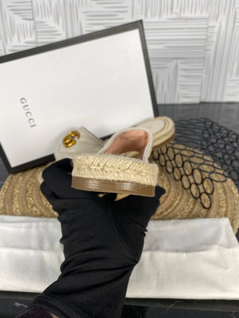 gucci terlik bej hakiki deri ithal