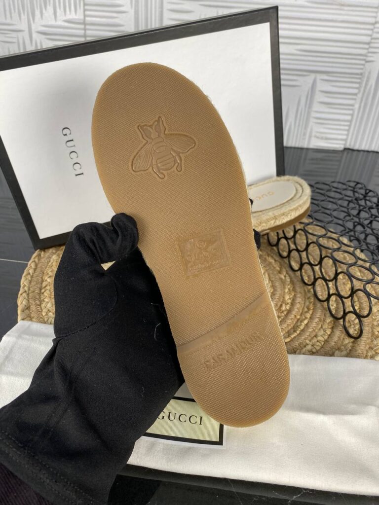 gucci terlik bej hakiki deri ithal