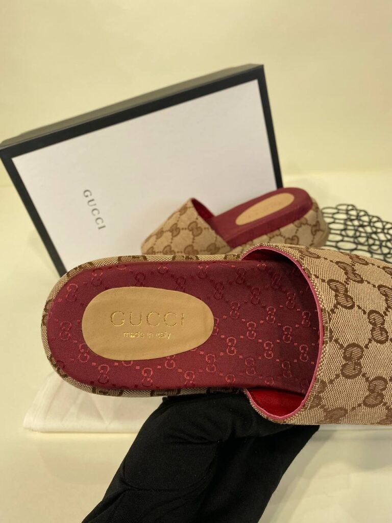 gucci terlik classic ithal hakiki deri