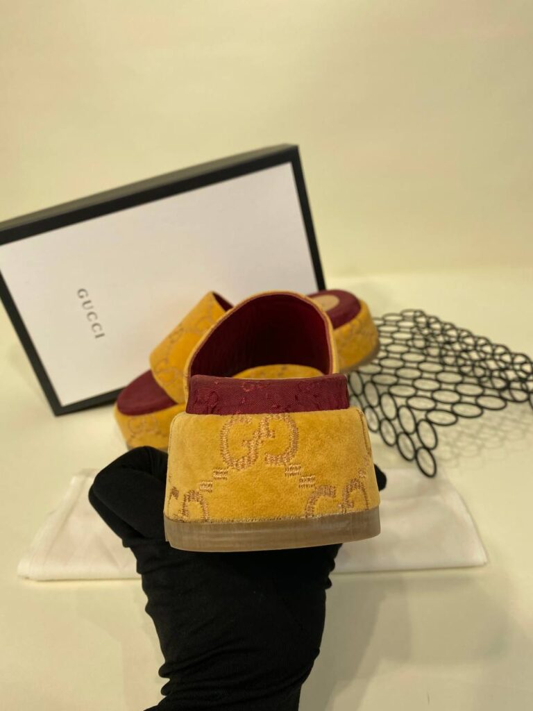 gucci terlik ithal hakiki deri
