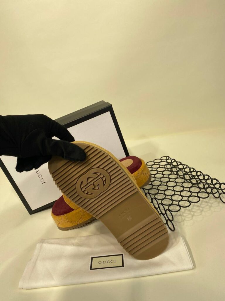 gucci terlik ithal hakiki deri