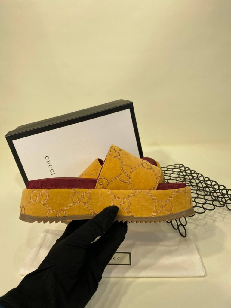 gucci terlik ithal hakiki deri