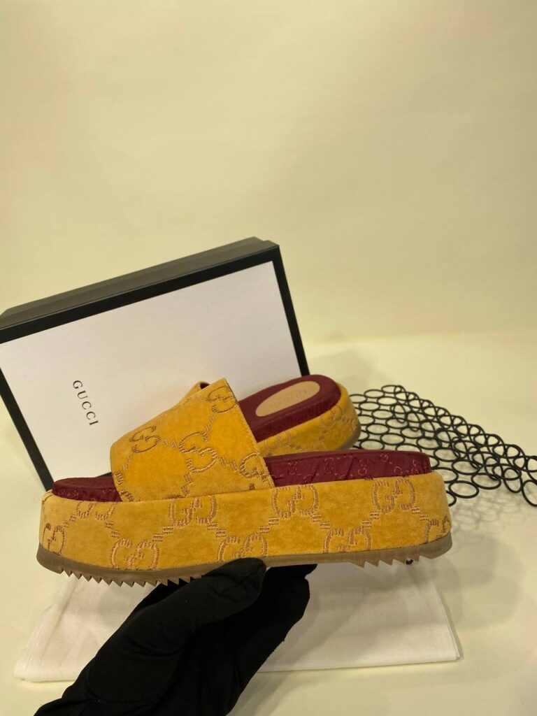 gucci terlik ithal hakiki deri