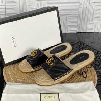 gucci terlik siyah hakiki deri ithal