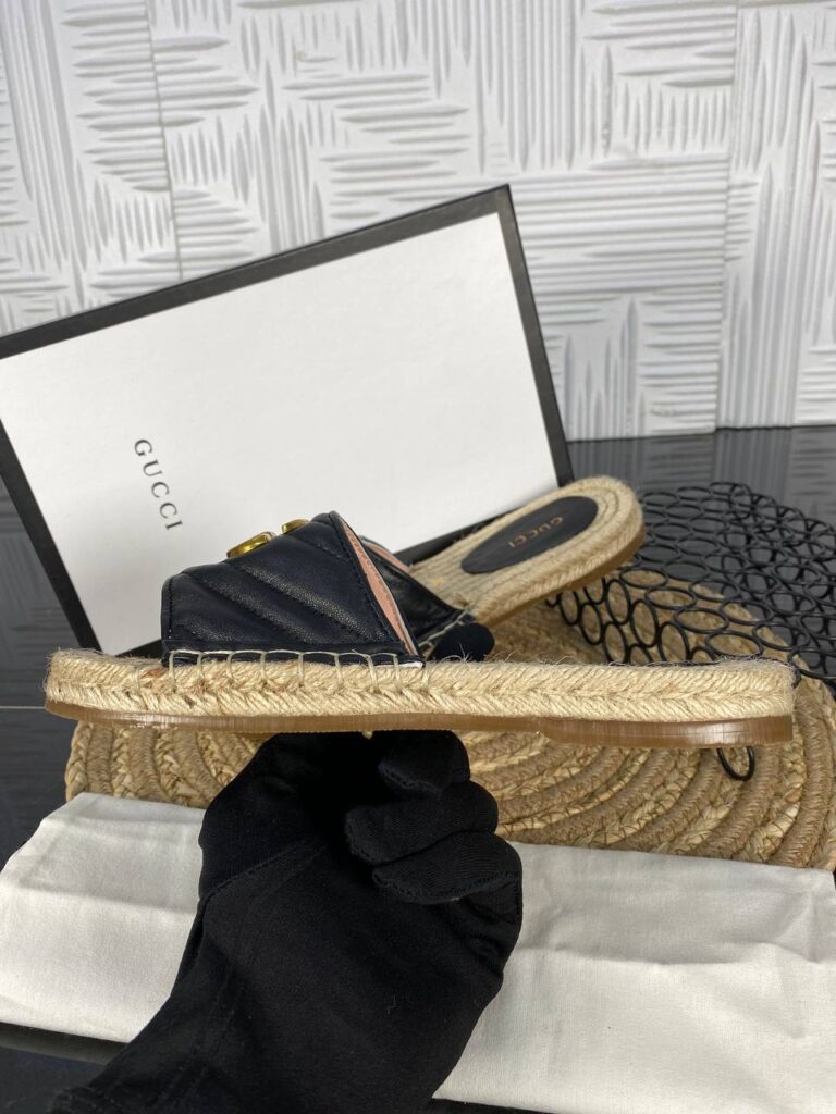 gucci terlik siyah hakiki deri ithal