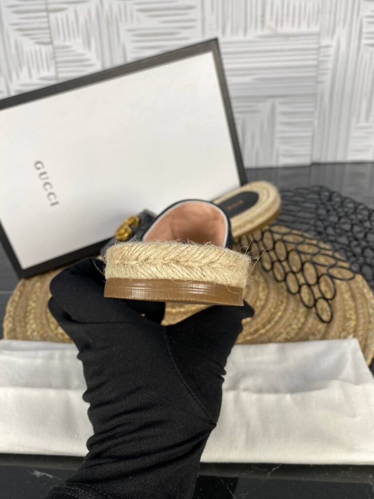 gucci terlik siyah hakiki deri ithal