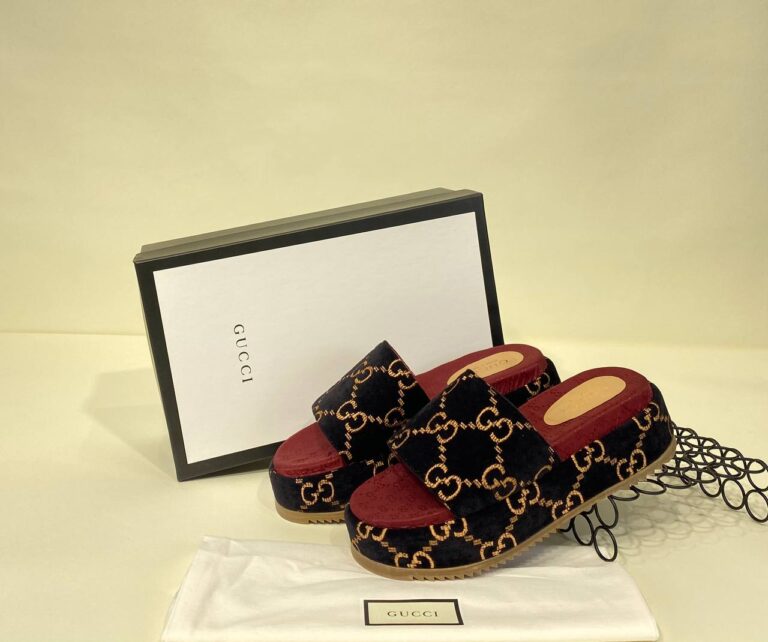 gucci terlik siyah ithal