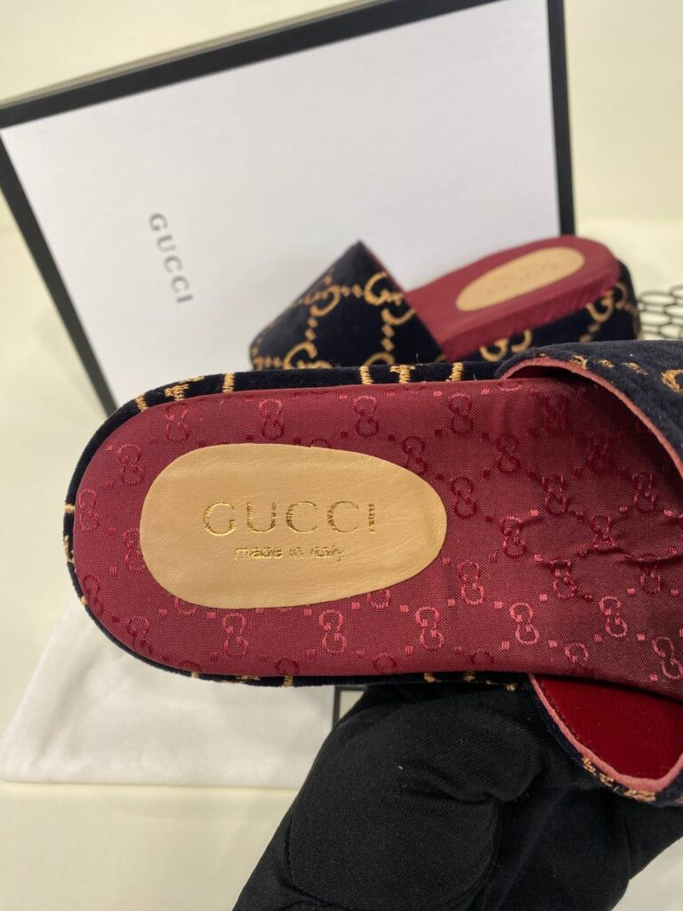 gucci terlik siyah ithal