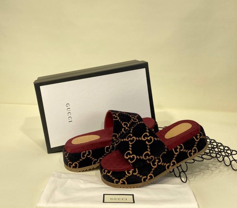 gucci terlik siyah ithal