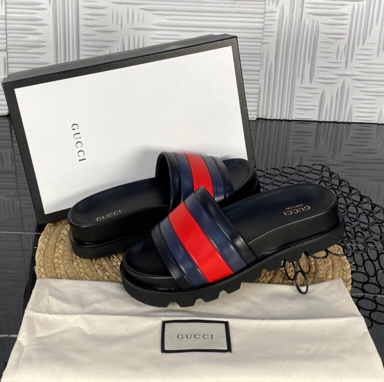 gucci terlik siyah lacivert kirmizi hakiki deri ithal