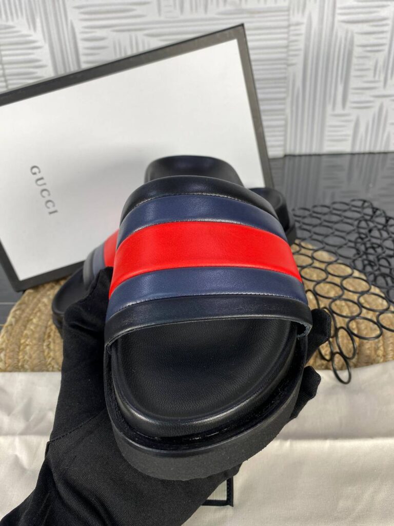 gucci terlik siyah lacivert kirmizi hakiki deri ithal