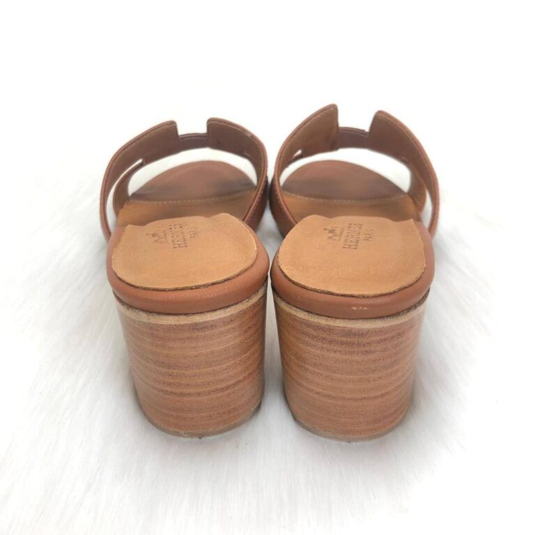 hermes terlik oasis topuklu terlik taba topuk 6 cm