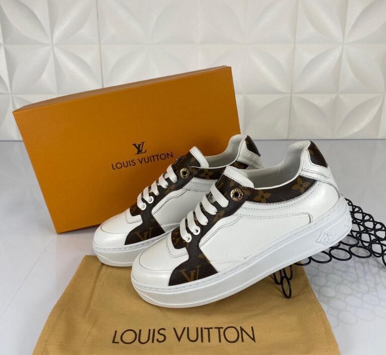louis vuitton ayakkabi sneakers beyaz deri ithal