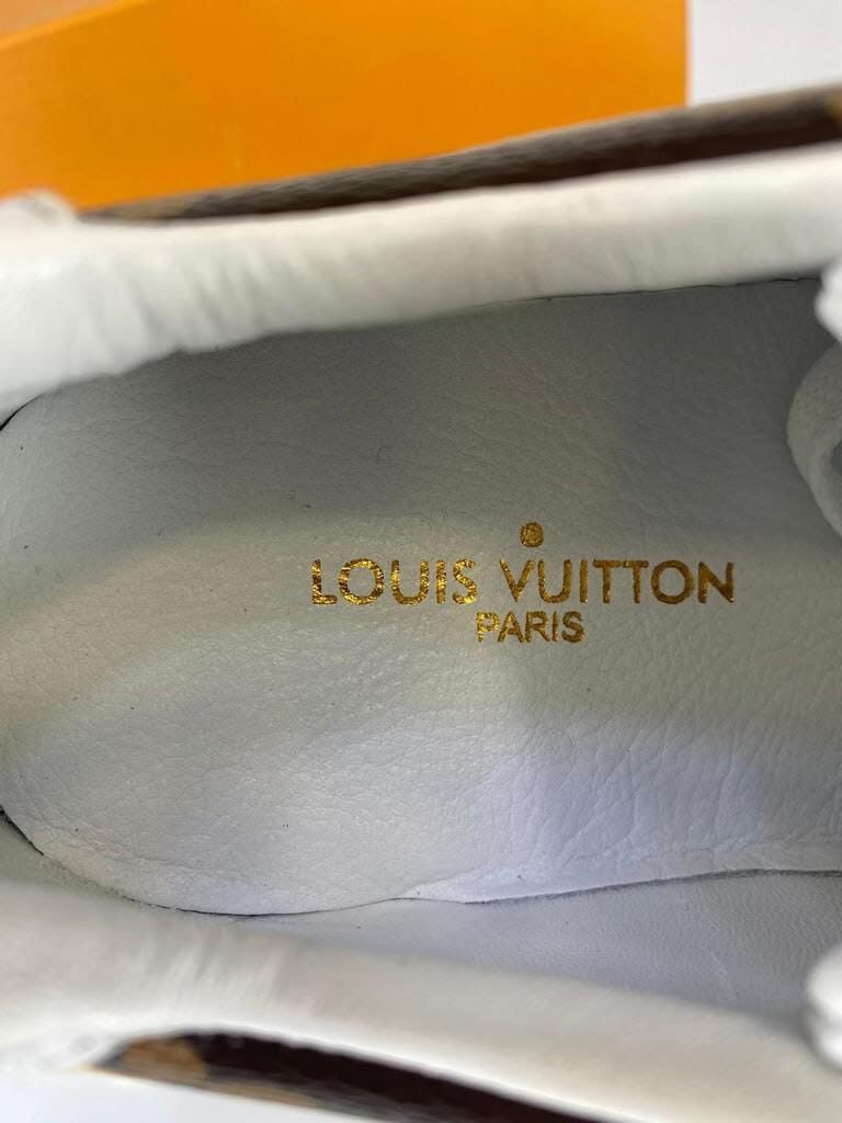 louis vuitton ayakkabi sneakers beyaz deri ithal