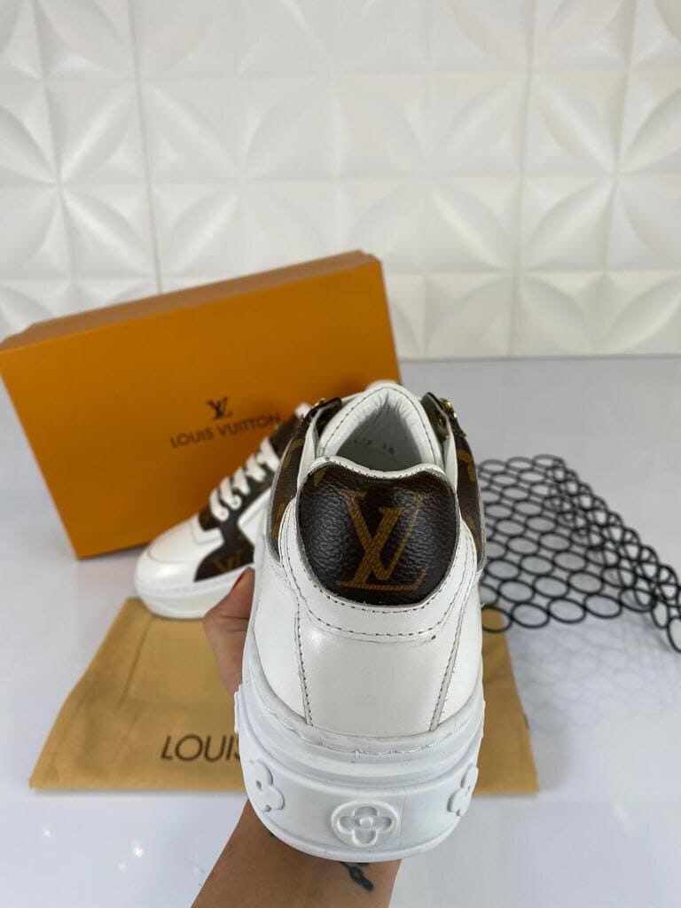 louis vuitton ayakkabi sneakers beyaz deri ithal