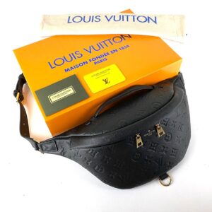 louis vuitton canta bel siyah empreinte 37x14 cm