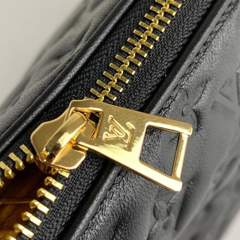 louis vuitton canta coussin mm empreinte siyah gold 34x24x12 cm