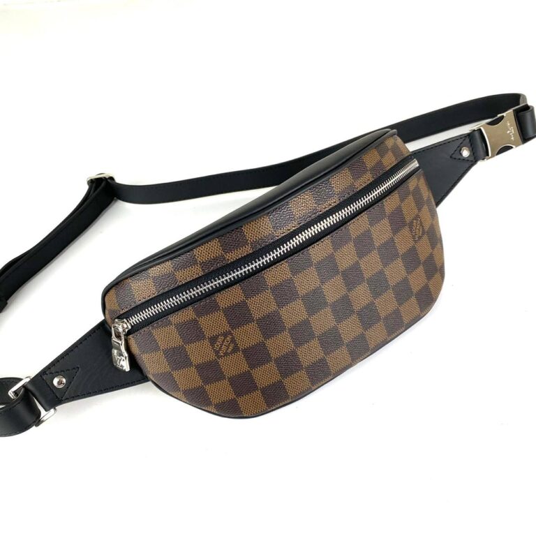 louis vuitton canta erkek campus bumbag bel kahve damier 26x13x7 cm