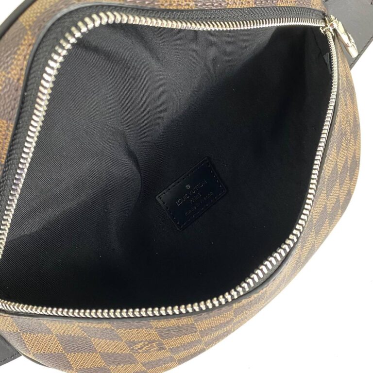 louis vuitton canta erkek campus bumbag bel kahve damier 26x13x7 cm