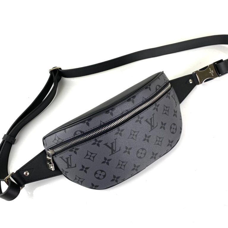 louis vuitton canta erkek campus bumbag bel siyah gri damier 26x13x7 cm