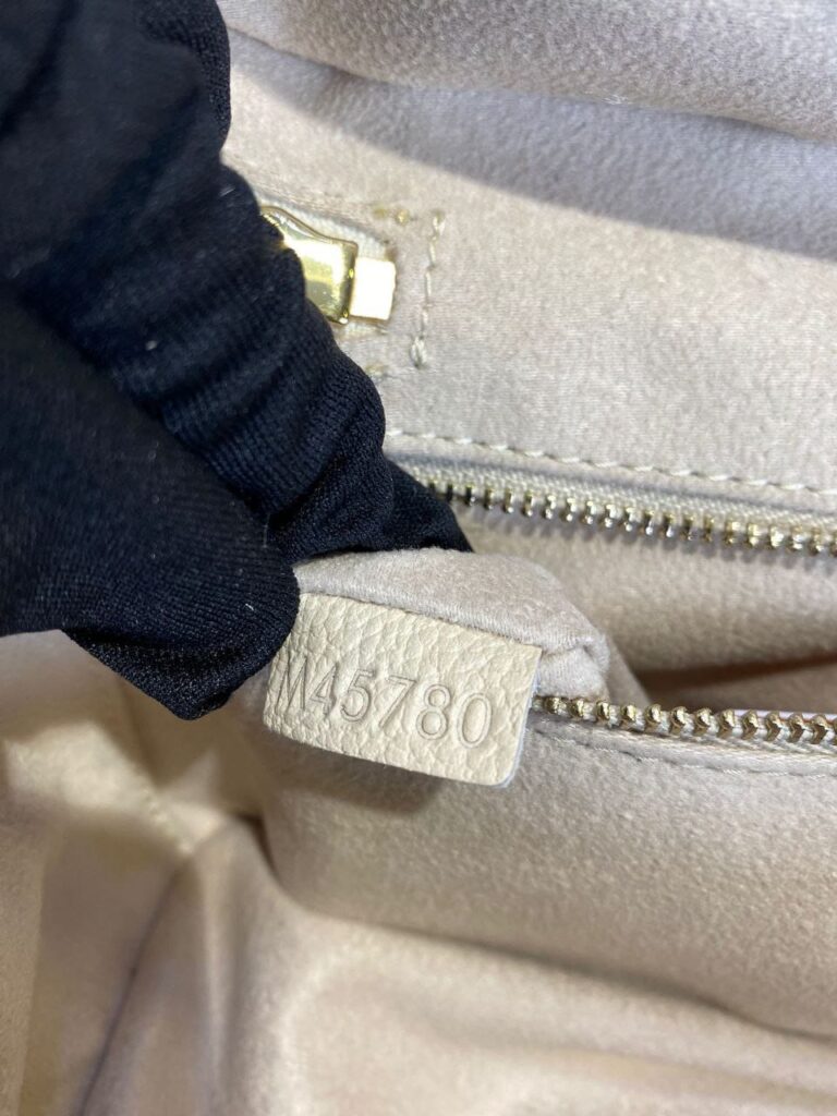 louis vuitton canta vanity pm bej deri 19x13 cm ithal