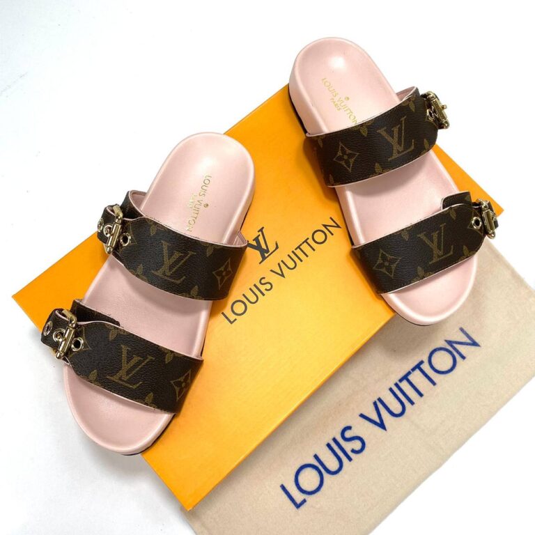 louis vuitton terlik bom dia monogram pembe ic taban ortopedik