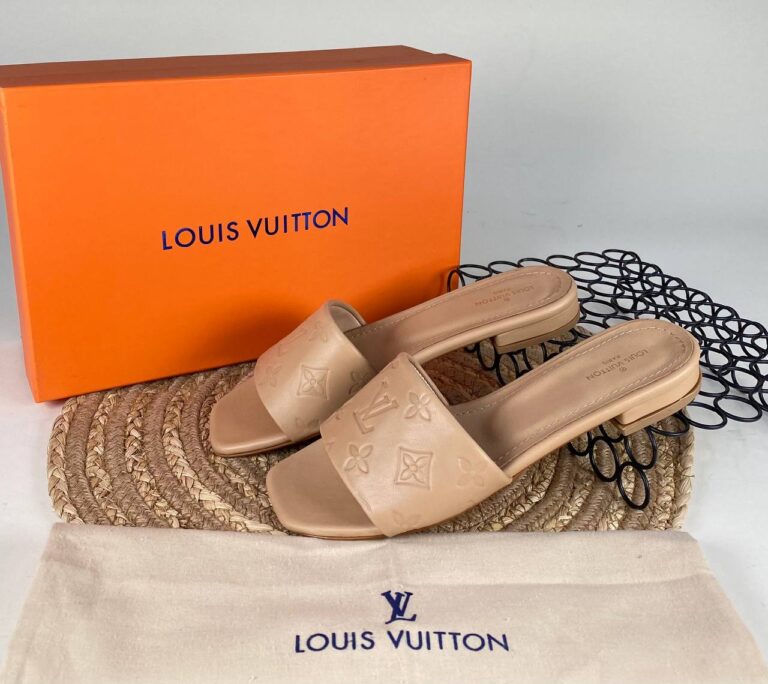 louis vuitton terlik nude simetrik baski ithal