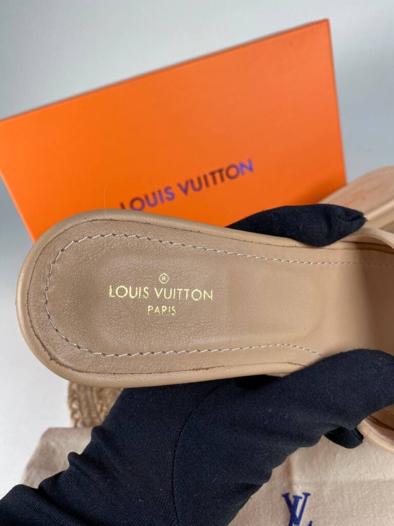 louis vuitton terlik nude simetrik baski ithal