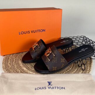 louis vuitton terlik siyah ithal