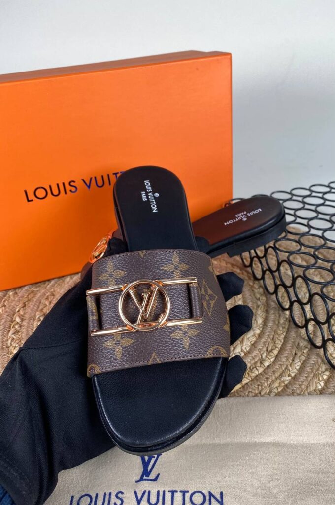 louis vuitton terlik siyah ithal