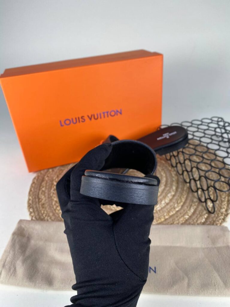 louis vuitton terlik siyah ithal