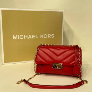 michael kors canta kirmizi gold suni deri ithal aksesuar
