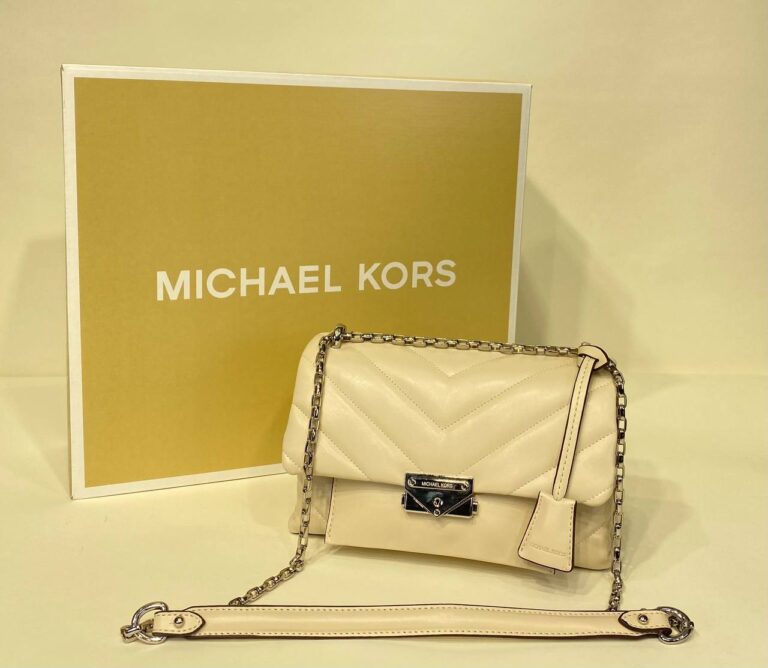 michael kors canta krem suni deri ithal aksesuar