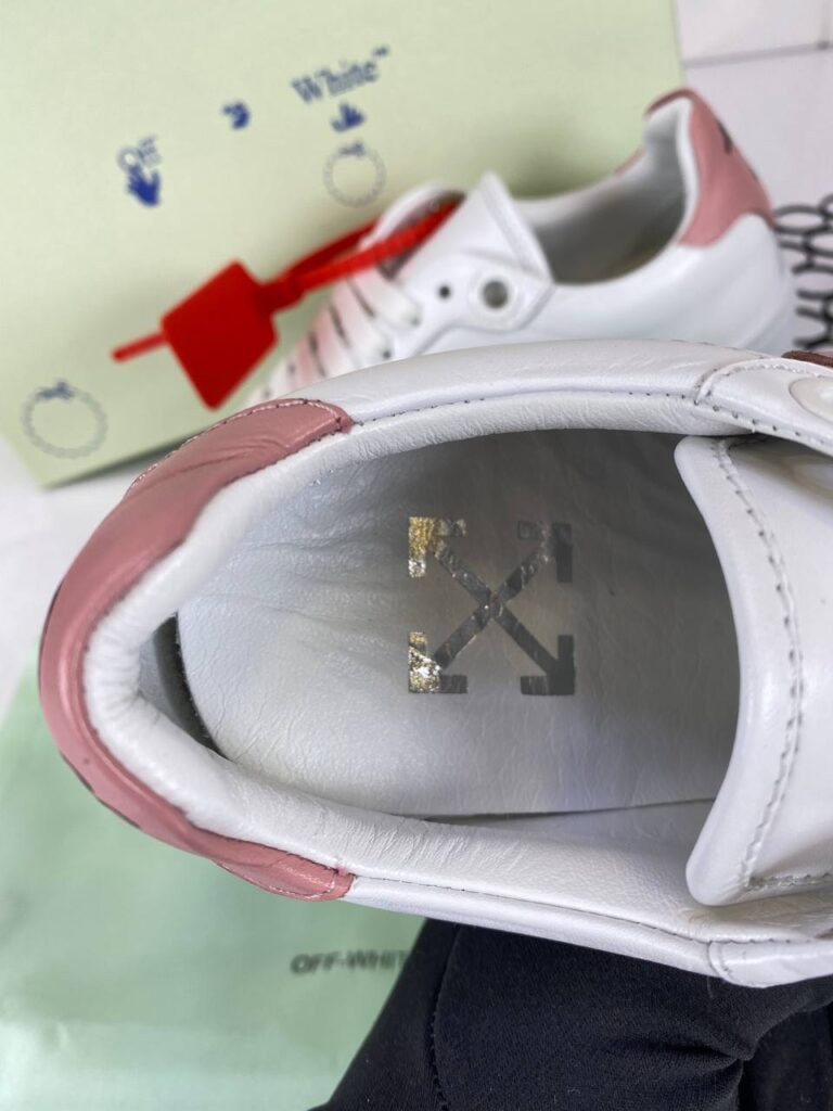 off white ayakkabi beyaz pembe sneakers ithal
