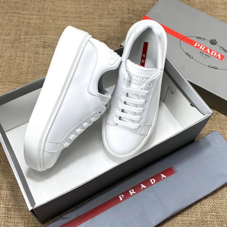 prada ayakkabi sneakers beyaz erkek