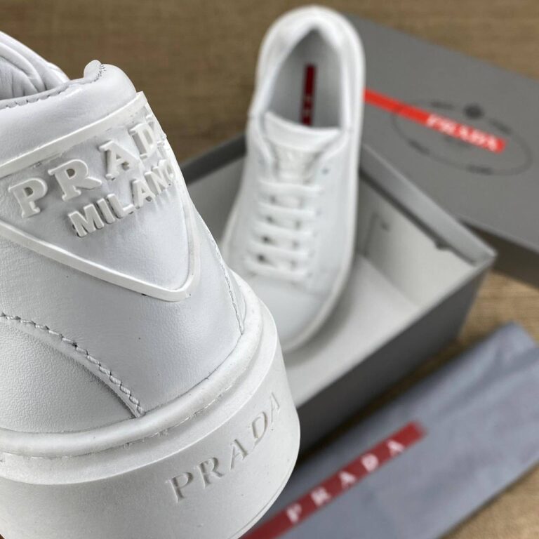 prada ayakkabi sneakers beyaz erkek