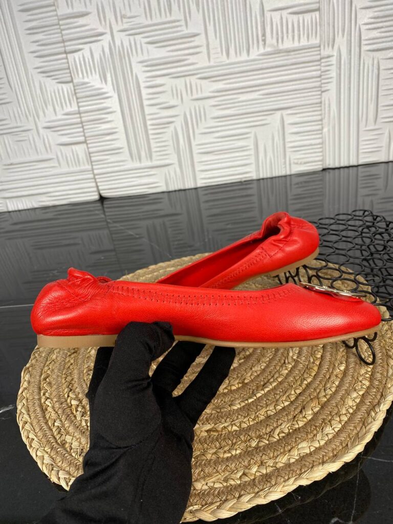 tory burch babet kirmizi gold toka ithal