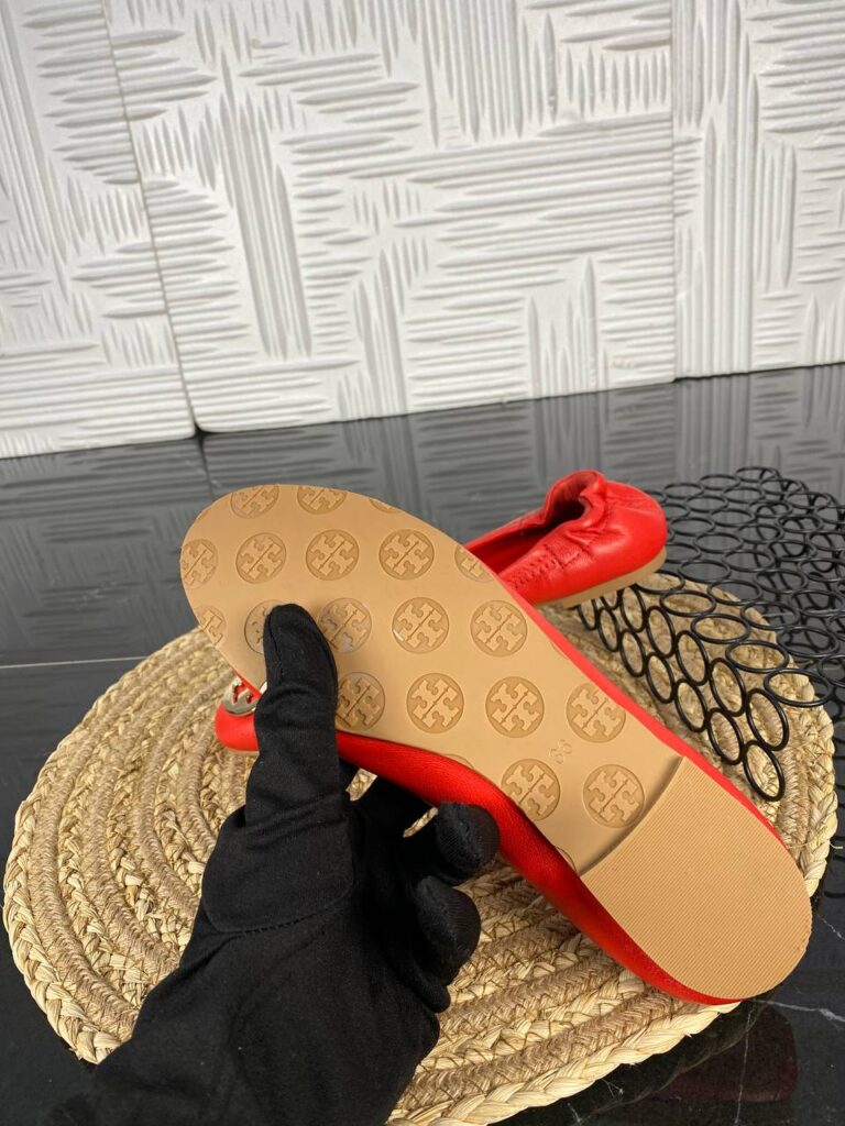 tory burch babet kirmizi gold toka ithal