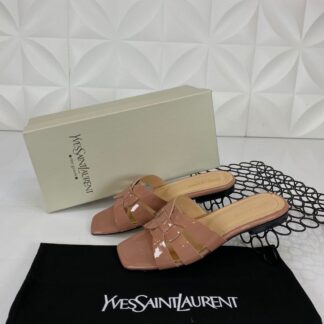yves saint laurent terlik nude pudra rugan deri